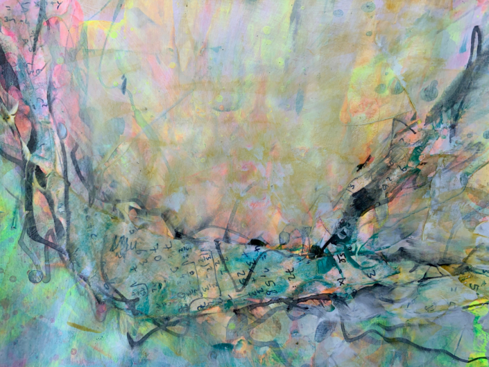 Show your work 7- collage A4 on paper